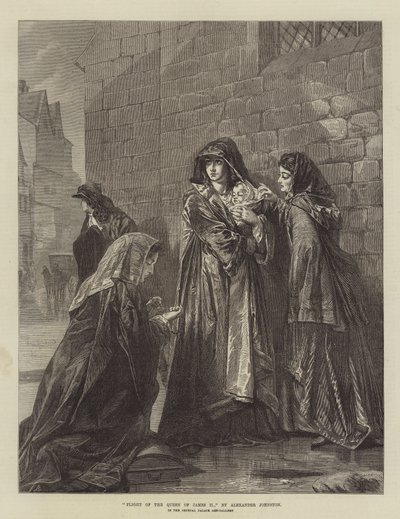 Fuga della Regina di Giacomo II, nella Galleria d